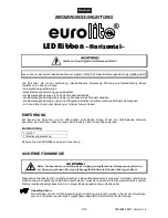 Preview for 3 page of EuroLite LED Ribbon User Manual