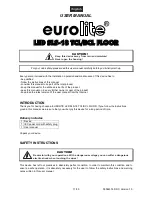 Предварительный просмотр 17 страницы EuroLite LED SLS-18 TCL/BCL User Manual