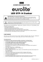 Предварительный просмотр 4 страницы EuroLite LED STP-14 User Manual