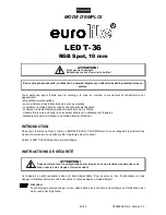 Предварительный просмотр 22 страницы EuroLite LED T-36 User Manual