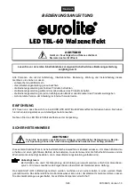 Предварительный просмотр 3 страницы EuroLite LED TBL-60 User Manual