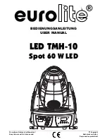 EuroLite LED TMH-10 User Manual предпросмотр