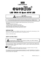 Предварительный просмотр 17 страницы EuroLite LED TMH-10 User Manual