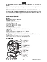 Preview for 6 page of EuroLite LED TMH-13 User Manual