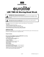 Предварительный просмотр 16 страницы EuroLite LED TMH-46 User Manual