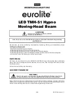 Предварительный просмотр 4 страницы EuroLite LED TMH-51 User Manual