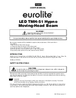 Предварительный просмотр 21 страницы EuroLite LED TMH-51 User Manual