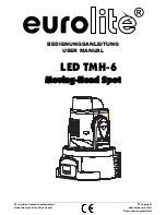 EuroLite LED TMH-6 User Manual preview