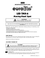 Предварительный просмотр 3 страницы EuroLite LED TMH-6 User Manual