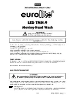 Preview for 3 page of EuroLite LED TMH-9 User Manual