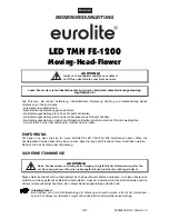 Preview for 3 page of EuroLite LED TMH FE-1200 User Manual