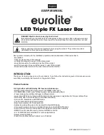 Предварительный просмотр 15 страницы EuroLite LED Triple FX Laser Box User Manual