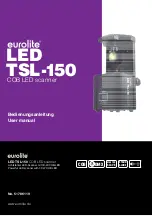 Предварительный просмотр 1 страницы EuroLite LED TSL-150 User Manual