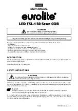 Предварительный просмотр 15 страницы EuroLite LED TSL-150 User Manual