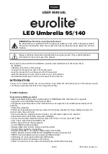 Preview for 16 page of EuroLite LED Umbrella 140 User Manual