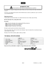 Предварительный просмотр 25 страницы EuroLite LED WMB-830 RGB Bar User Manual