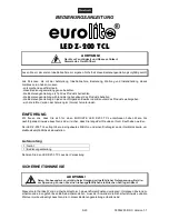 Предварительный просмотр 3 страницы EuroLite LED Z-200 TCL User Manual