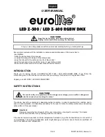 Предварительный просмотр 13 страницы EuroLite LED Z-500 User Manual