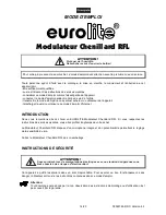 Preview for 14 page of EuroLite Light-Module-Set RFL User Manual