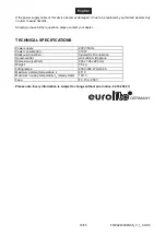 Предварительный просмотр 19 страницы EuroLite Lighting Effect BS-40 User Manual