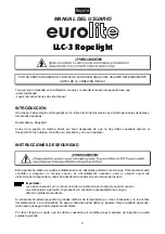 Предварительный просмотр 9 страницы EuroLite LLC-3 Operating Instructions Manual