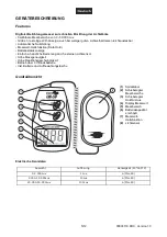 Предварительный просмотр 5 страницы EuroLite LM-50 Lux Meter User Manual