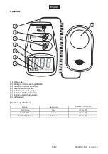 Предварительный просмотр 10 страницы EuroLite LM-50 Lux Meter User Manual