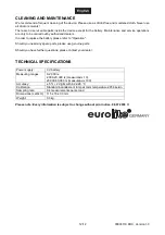 Предварительный просмотр 12 страницы EuroLite LM-50 Lux Meter User Manual