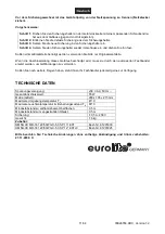 Preview for 11 page of EuroLite LP-5 User Manual