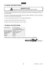 Preview for 9 page of EuroLite MB-1005 User Manual