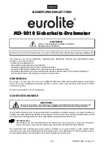 Preview for 3 page of EuroLite MD-2010 User Manual