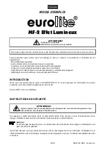 Preview for 18 page of EuroLite MF-2 Lighting Effect User Manual