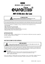 Preview for 26 page of EuroLite MF-2 Lighting Effect User Manual