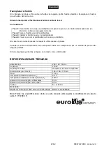 Preview for 32 page of EuroLite MF-2 Lighting Effect User Manual