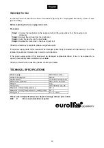 Preview for 14 page of EuroLite MF-5 User Manual