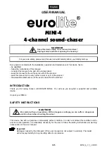 Предварительный просмотр 9 страницы EuroLite MINI-4 B User Manual