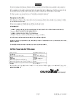 Предварительный просмотр 37 страницы EuroLite ML-30 CDM Multi Lens Spot User Manual