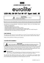 Предварительный просмотр 3 страницы EuroLite ML-30 User Manual