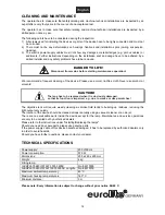 Предварительный просмотр 14 страницы EuroLite ML-64 Spot User Manual