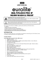 Предварительный просмотр 16 страницы EuroLite Multiflood Pro IP RGBW Wash & Frost User Manual