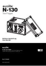 Preview for 1 page of EuroLite N-130 Tour Fogger User Manual