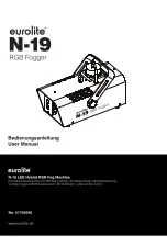 EuroLite N-19 User Manual preview