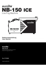 EuroLite NB-150 ICE User Manual preview