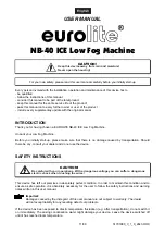 Preview for 11 page of EuroLite NB-40 ICE User Manual