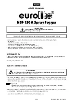 Предварительный просмотр 13 страницы EuroLite NSF-150A User Manual