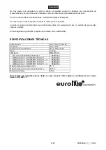 Preview for 31 page of EuroLite PAR-16 Spot User Manual