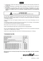 Preview for 10 page of EuroLite PAR-56 Floorspot User Manual