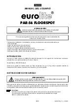 Preview for 25 page of EuroLite PAR-56 Floorspot User Manual