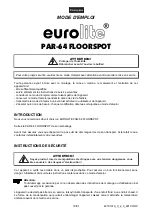 Предварительный просмотр 18 страницы EuroLite PAR-64 Floorspot User Manual