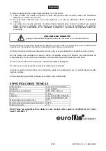 Предварительный просмотр 31 страницы EuroLite PAR-64 Floorspot User Manual